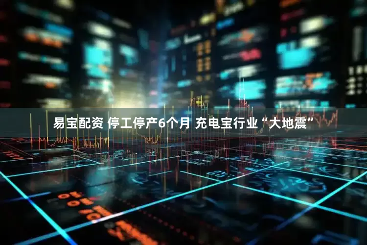 易宝配资 停工停产6个月 充电宝行业“大地震”