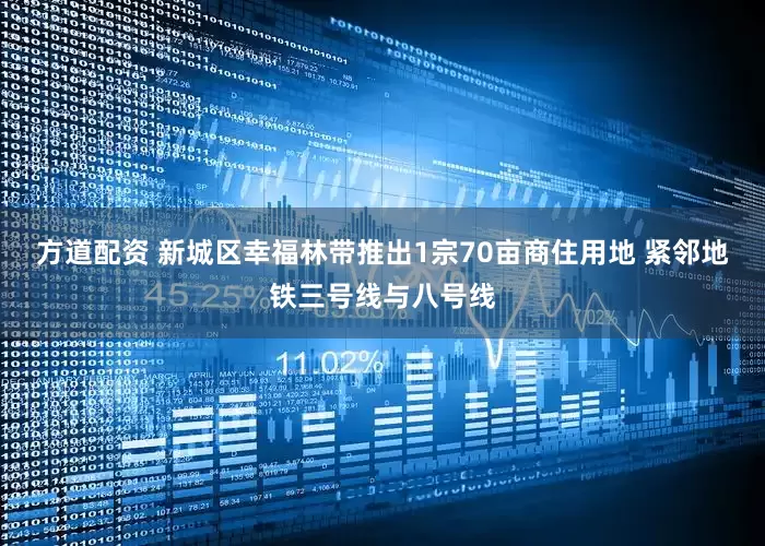 方道配资 新城区幸福林带推出1宗70亩商住用地 紧邻地铁三号线与八号线